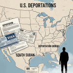 South Sudan is a Nation at a Crossroads with US Deportees and a Quiet Independence Day, Photo Canvas