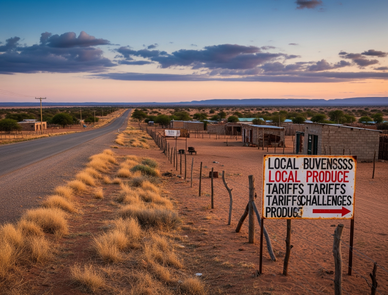 Southern Africa's Economic Outlook Clouded by US Tariff Uncertainty, Photo by Canvas