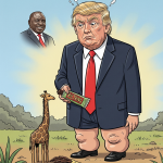 Trump's-Legs-Gate-A Satirical Take on Presidential Pains and Diplomatic Dramas
