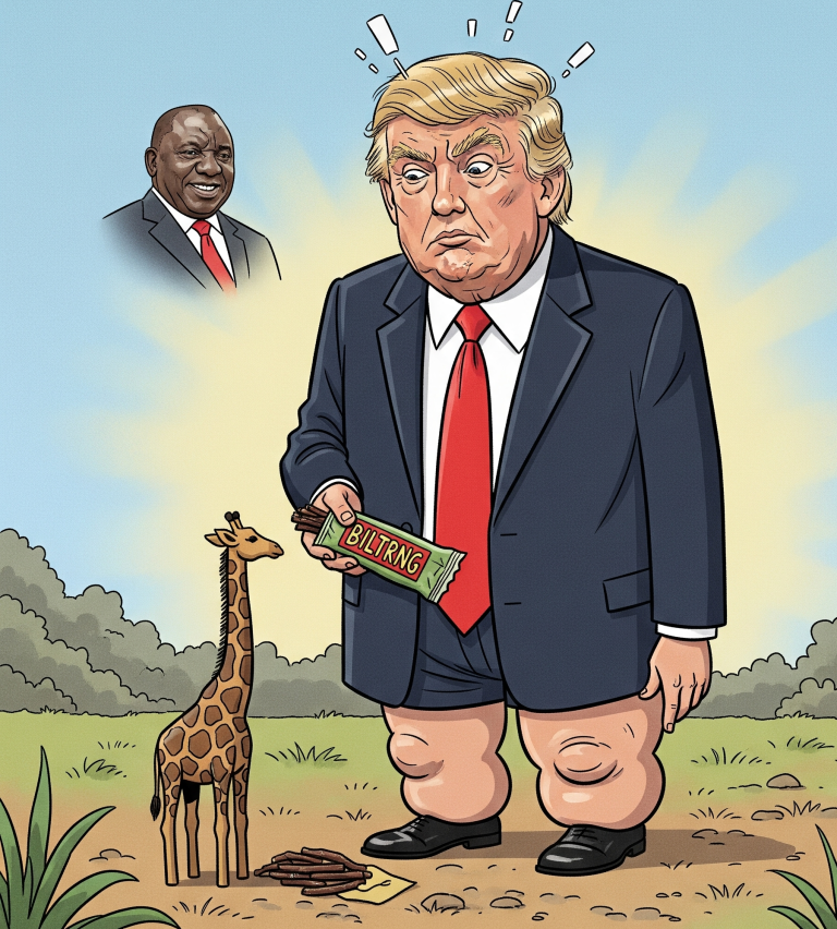 Trump's-Legs-Gate-A Satirical Take on Presidential Pains and Diplomatic Dramas