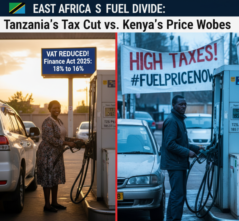 Tanzania Slashes VAT-So Why Are Kenyan Fuel Prices Still High