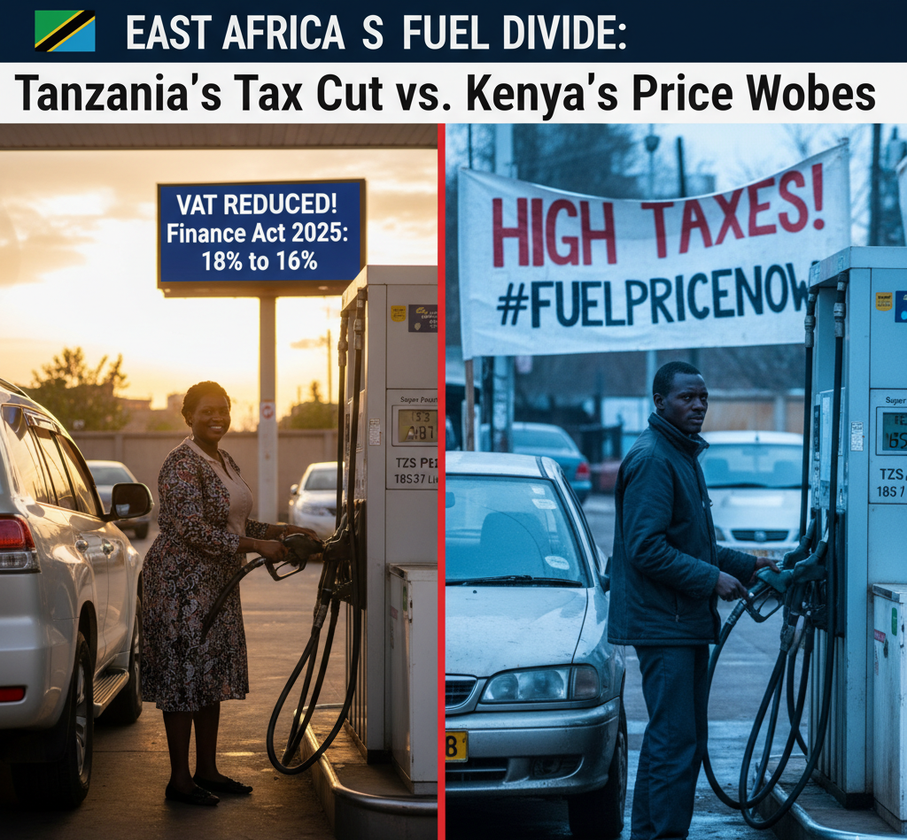 Tanzania Slashes VAT-So Why Are Kenyan Fuel Prices Still High