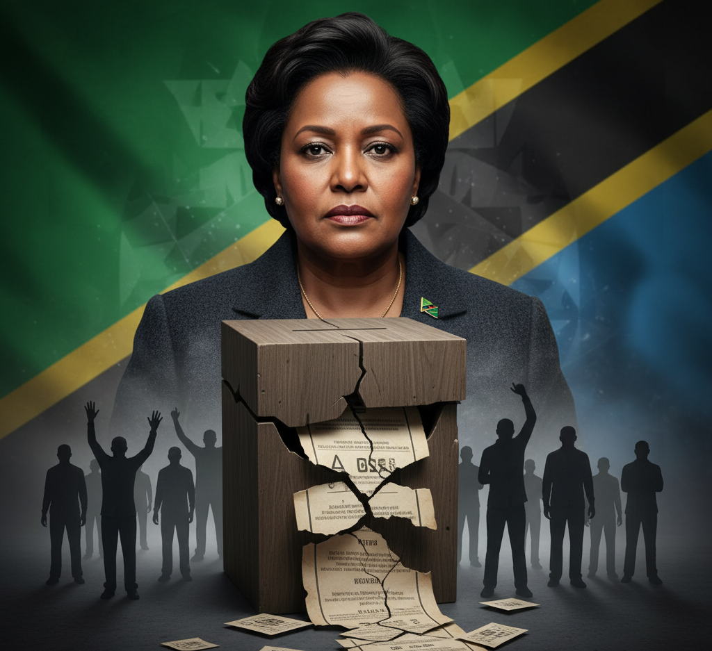 President Samia Suluhu Hassan Wins Landslide with 97.66% Amid Claims of Deadly Crackdown