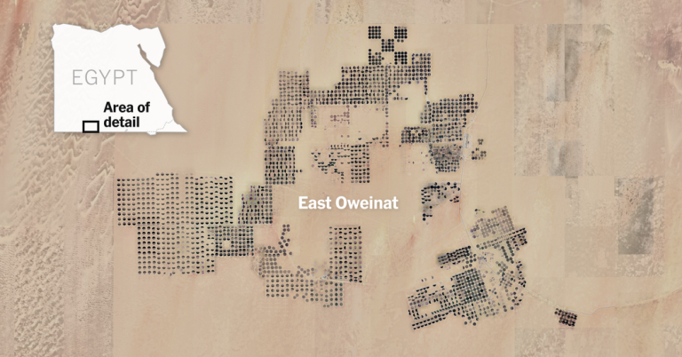 The secret Egyptian airbase, the launching point for drones targeting Sudan, Image by The New York Times
