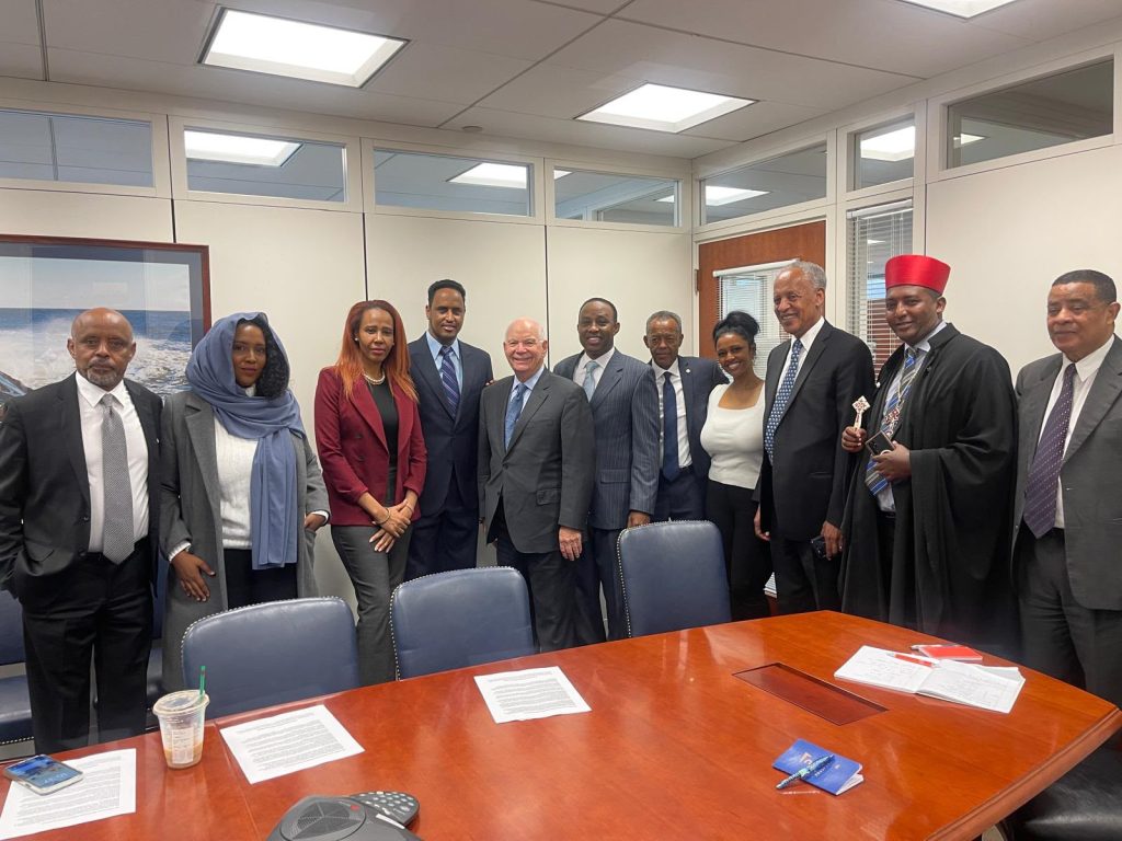 Ethiopian American Delegation Meets Rep. Sara Jacobs on Regional Crisis