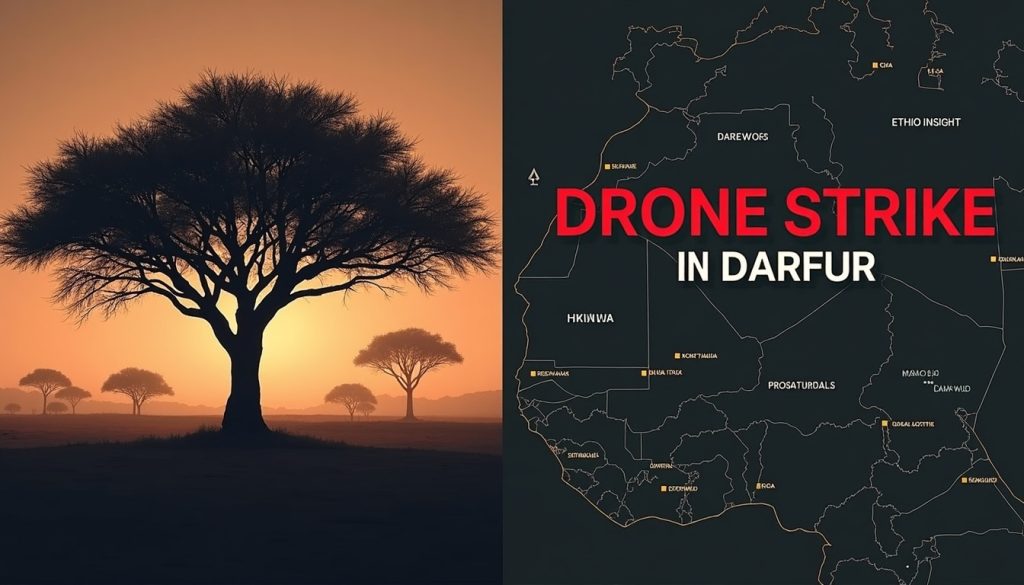 Sudanese Military Drone Hits RSF-Controlled Village, Killing Decades of Tribal Leaders and Civilians