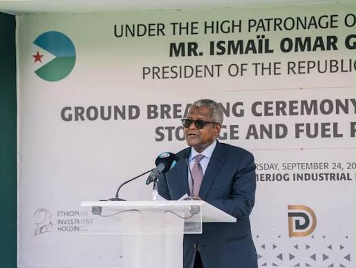 Dangote Group to Build 120-km Petroleum Pipeline Connecting Djibouti and Ethiopia