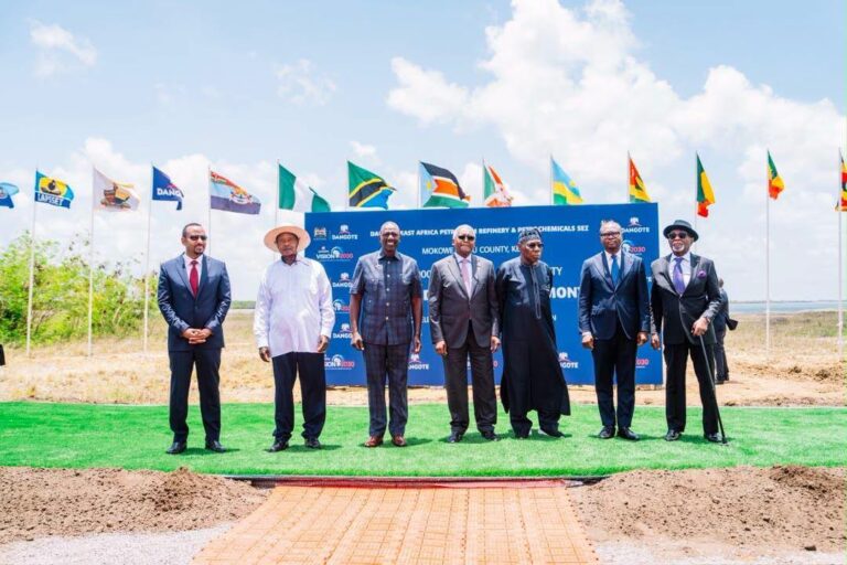 Dangote and Ruto Break Ground on $16B Lamu Mega-Refinery Amid Local Land Disputes
