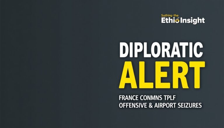 French Embassy Demands Respect for Humanitarian Law in Northern Ethiopia