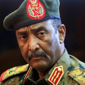 General Abdel Fattah al-Burhan, commander-in-chief of the Sudanese Armed Forces