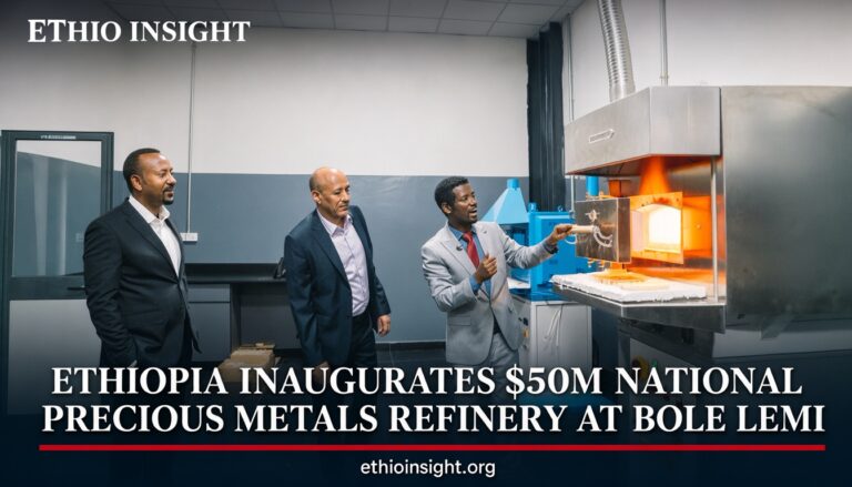 PM Abiy Ahmed Inaugurates Pioneer Gold & Precious Metals Refinery in Addis Ababa